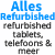Alles Refurbished - overview of refurbished tablets, telephones and more (in Dutch)